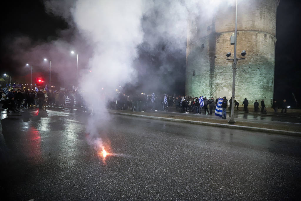 Επεισόδια και χημικά στο κέντρο της Θεσσαλονίκης