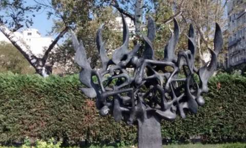 Άγνωστοι βεβήλωσαν το Μνημείο του Ολοκαυτώματος στη Θεσσαλονίκη