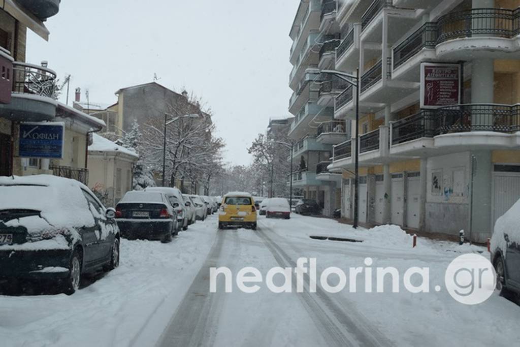 Καιρός: Στα λευκά και πάλι η Φλώρινα (pics)