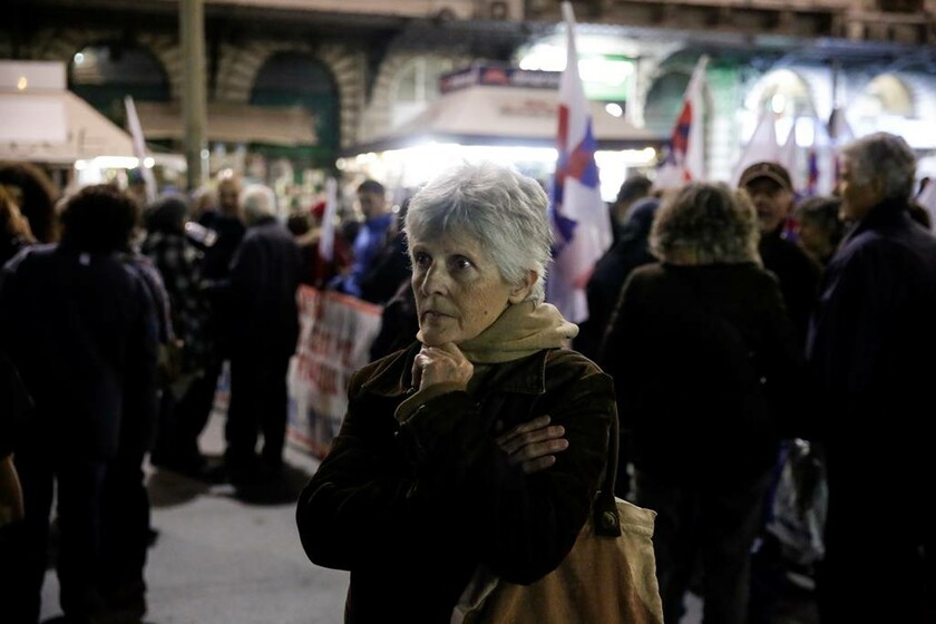Συλλαλητήρια στο κέντρο της Αθήνας για τον προϋπολογισμό (pics)