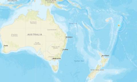 Ισχυρός σεισμός στα νησιά Τόνγκα στον Ειρηνικό Ωκεανό