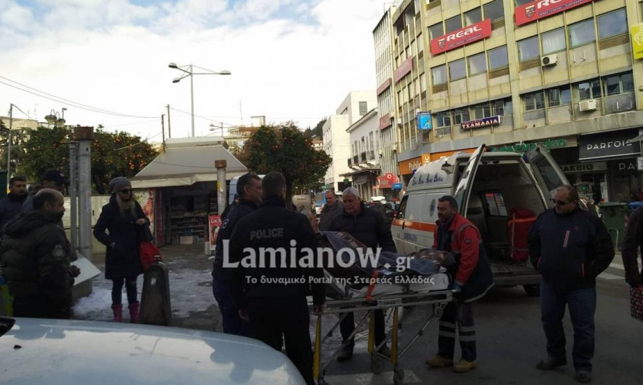 Λαμία: Ηλικιωμένος μεταφέρθηκε αιμόφυρτος στο νοσοκομείο (pics)