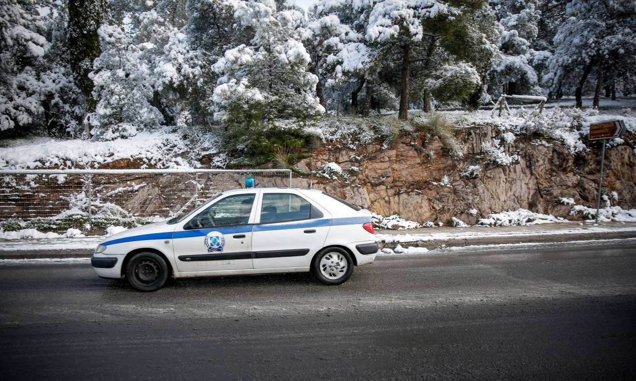 Κακοκαιρία: Άνοιξε η Αθηνών - Λαμίας - Πώς διεξάγεται η κυκλοφορία (vids)