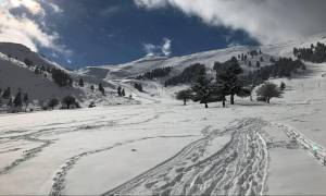 Χιονοστιβάδα στα Καλάβρυτα: Έκλεισε το χιονοδρομικό κέντρο