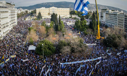 Συλλαλητήριο για τη Μακεδονία: Λαϊκός ξεσηκωμός σε όλη την Ελλάδα 