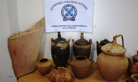 Συνελήφθη αρχαιοκάπηλος στη Λακωνία - Θα πουλούσε σπάνιο αρχαίο θησαυρό για 600.000 ευρώ (pics)
