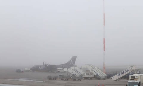 Προβλήματα στο αεροδρόμιο «Μακεδονία» λόγω πυκνής ομίχλης