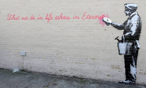 Γνωρίζεις τα 10 καλύτερα έργα του Banksy;