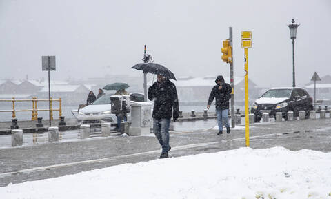 Κακοκαιρία: Σαρώνει η «Ωκεανίδα» με χιόνια και ανέμους 140 χλμ. - Πού θα χιονίσει τις επόμενες ώρες