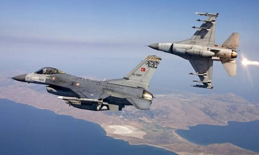 Αναχαιτίστηκαν τουρκικα F-16 πάνω από ελληνικά νησία  