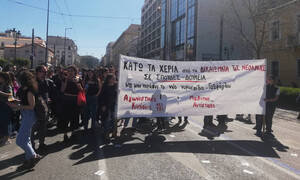 Μαθητικό συλλαλητήριο στο κέντρο της Αθήνας για τις αλλαγές στα Λύκεια