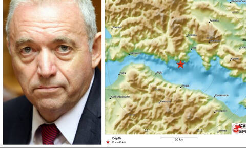 Σεισμός στον Κορινθιακό - Ευθύμιος Λέκκας στο Newsbomb.gr: «Δεν γνωρίζουμε αν ήταν ο κύριος»