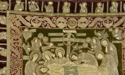 Αιτωλοακαρνανία: Κεντημένος Επιτάφιος στο Αιτωλικό του 12ου αιώνα 