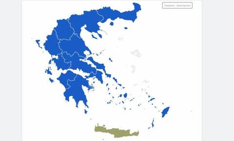 Αποτελέσματα Εκλογών 2019: Όλη η Ελλάδα είναι μπλε - Νίκη της ΝΔ και στις επτά περιφέρειες