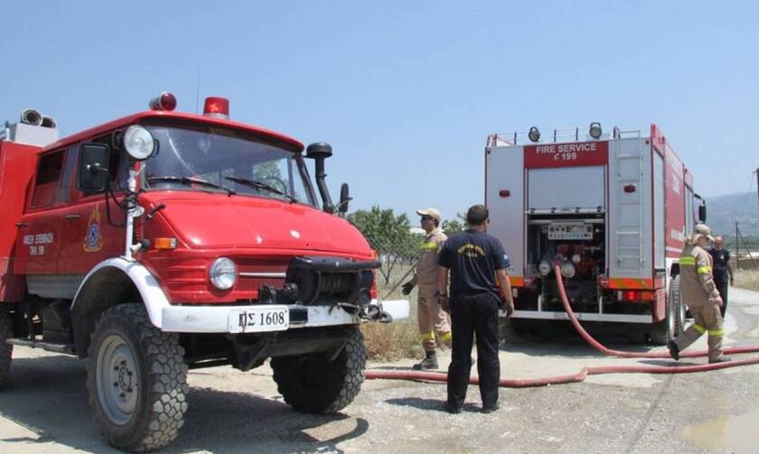 Χαλκιδική: Υπό έλεγχο η φωτιά στο Καλαμίτσι