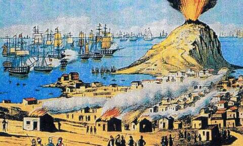 Σαν σήμερα το 1824 οι Τούρκοι καταστρέφουν τα Ψαρά