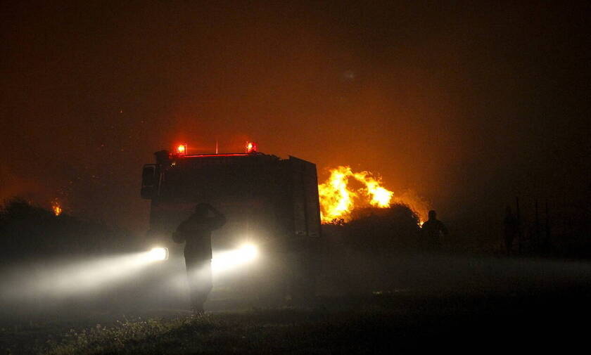 Φωτιά ΤΩΡΑ στον Παρνασσό: Καίγεται το δάσος στην Ελάτεια - Εκκενώθηκε κατασκήνωση