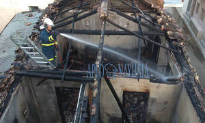 В Нафплионе в результате пожара погибла женщина