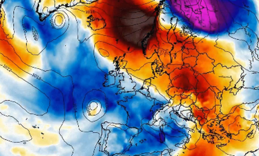 Καύσωνας - «κόλαση»: Μετεωρολογική βόμβα κατευθύνεται στη Γροιλανδία – Κίνδυνος να λιώσουν οι πάγοι 