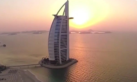 Μπουρτζ Αλ Αράμπ: Το μοναδικό 7στερο ξενοδοχείο στον κόσμο (video)