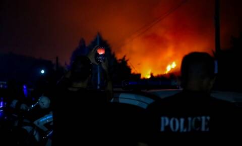Φωτιά Εύβοια: Προσαγωγή υπόπτου για την πυρκαγιά στη βόρεια Εύβοια