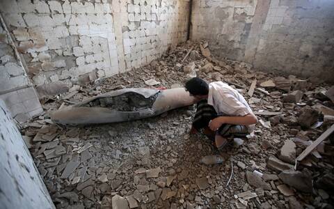 Αεροπορικοί βομβαρδισμοί της συμμαχίας υπό την ηγεσία της Σαουδικής Αραβίας στην Υεμένη