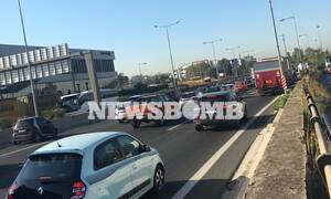 «Κόλαση» στην Αθηνών - Λαμίας - Ουρά χιλιομέτρων από ακινητοποιημένα αυτοκίνητα