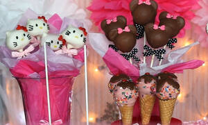 Cake pops για το παιδικό πάρτι; Πέντε εντυπωσιακές προτάσεις μόνο για κορίτσια (vid)