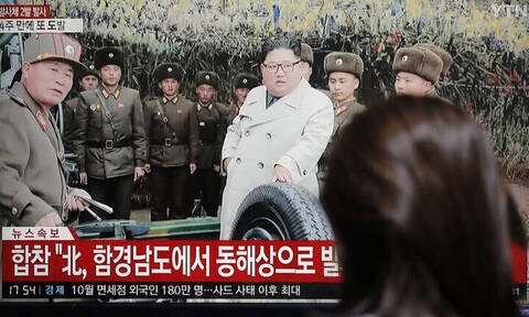Νέα εκτόξευση βλημάτων από τη Βόρεια Κορέα