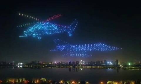 Ένα «αεροπλάνο - φάντασμα» στο νυχτερινό ουρανό
