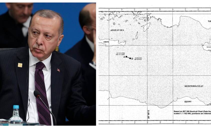 Αυτή είναι η παράνομη συμφωνία Τουρκίας - Λιβύης: Δείτε τους χάρτες