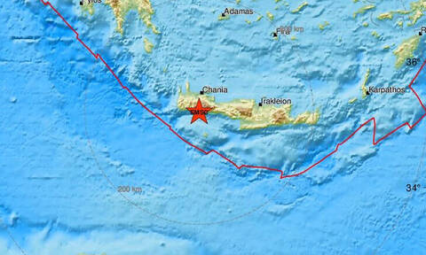 Σεισμός: 11 σεισμικές δονήσεις ταρακούνησαν το βράδυ την Κρήτη 
