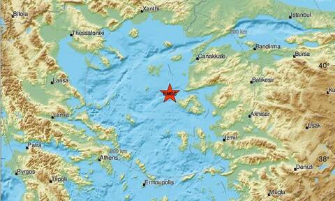 Σεισμός κοντά στη Μυτιλήνη (pics)