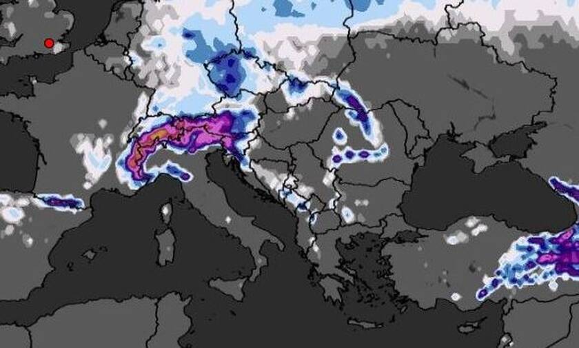 Καιρός: Ο «τραγικός» χάρτης χιονοκάλυψης της Ελλάδας μέχρι τις 29 Δεκέμβρη και η τάση έως 3 Γενάρη!