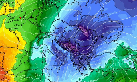Καιρός: Διαδοχικές ψυχρές εισβολές φέρνει ο Γενάρης! Καρέ - καρέ η εξέλιξη της χιονοκαιρίας (videos)
