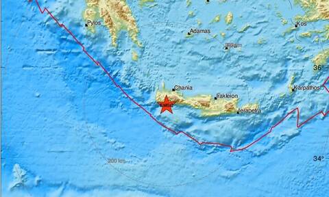 Σεισμός νότια των Χανίων (pics)