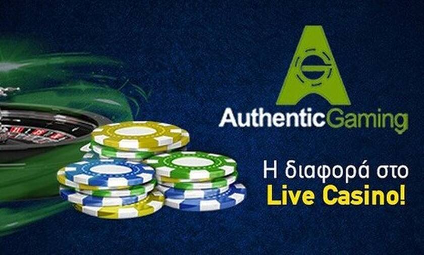 H Authentic σε ζωντανή μετάδοση στο live casino της Betshop.gr