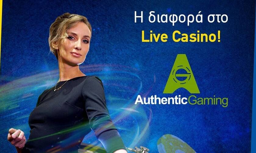 H betshop.gr έφερε την Authentic Gaming και σε... βάζει σε πραγματικές αίθουσες casino!