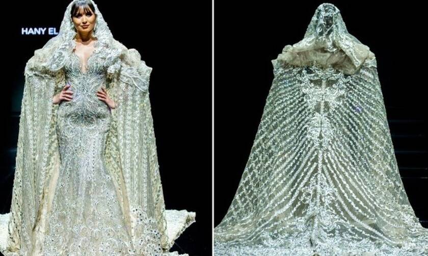 Νυφικό του σχεδιαστή Hany El-Behairy το 3ο ακριβότερο φόρεμα στον κόσμο