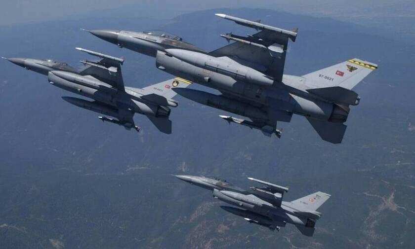 «Εισβολή» τουρκικών F-16 στο Αιγαίο - Τους κυνήγησαν οι Έλληνες πιλότοι