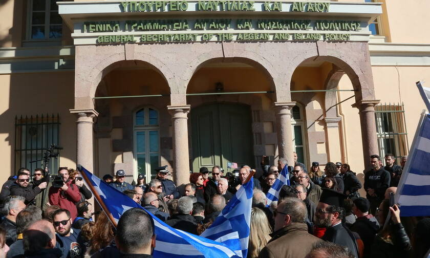 Μυτιλήνη: Συνεχίζεται και σήμερα (27/2) η γενική απεργία