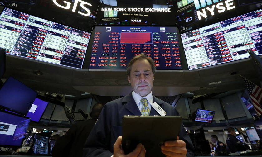 Wall Street: Tο χειρότερο τρίμηνο για τον Dow Jones από το 1987 - Μικτά πρόσημα στο πετρέλαιο