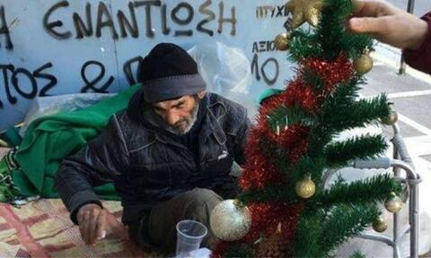 Θλίψη: Πέθανε ο άστεγος της οδού Σταδίου