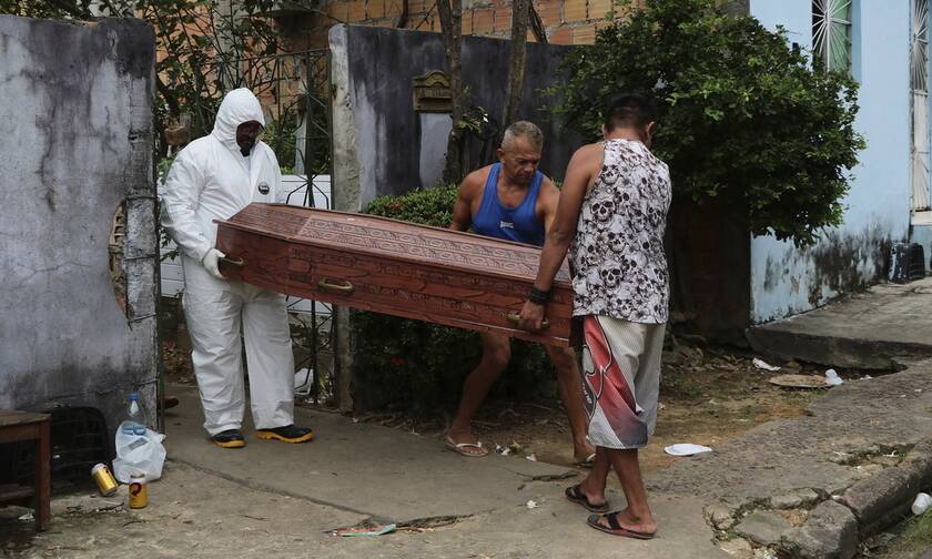 Κορονοϊός στη Βραζιλία: 396 νέοι θάνατοι και 5.632 κρούσματα μόλυνσης σε 24 ώρες
