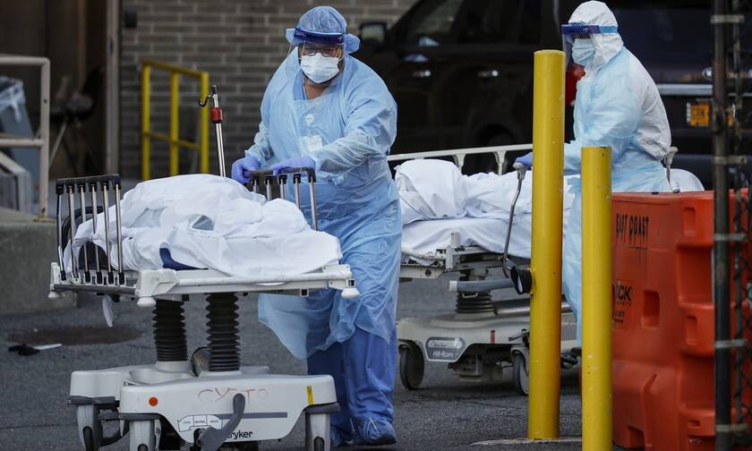 Κορονοϊός στις ΗΠΑ: Πάνω από 1.800 νεκροί σε 24 ώρες εξαιτίας της πανδημίας