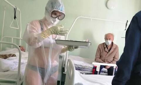 Σάλος: Νοσοκόμα τα πέταξε όλα - Οι φωτογραφίες που κάνουν το γύρο του διαδικτύου