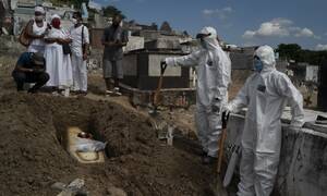 Κορονοϊός στη Βραζιλία: 623 θάνατοι και 11.598 νέα κρούσματα μόλυνσης σε 24 ώρες
