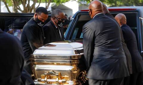 Κηδεία Τζορτζ Φλόιντ:Το ύστατο χαίρε - Χιλιάδες κόσμου στο λαϊκό προσκύνημα
