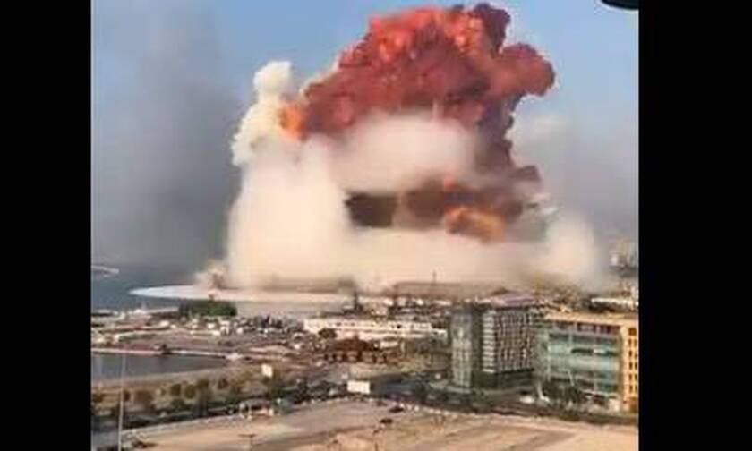 Βηρυτός: Εκρήξεις στο λιμάνι  - Ταρακουνήθηκε ολόκληρη η πόλη