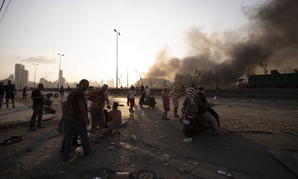Βηρυτός - Εκρήξεις: Εκατοντάδες τραυματίες - Πολλοί παγιδευμένοι στα χαλάσματα